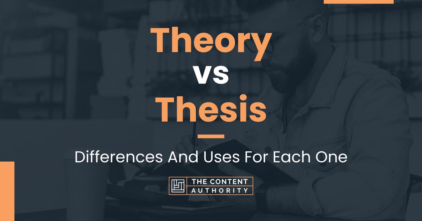 difference thesis theory