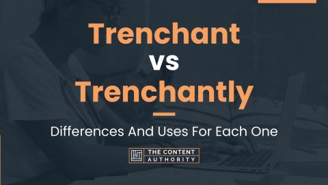 Trenchant vs Trenchantly: Differences And Uses For Each One