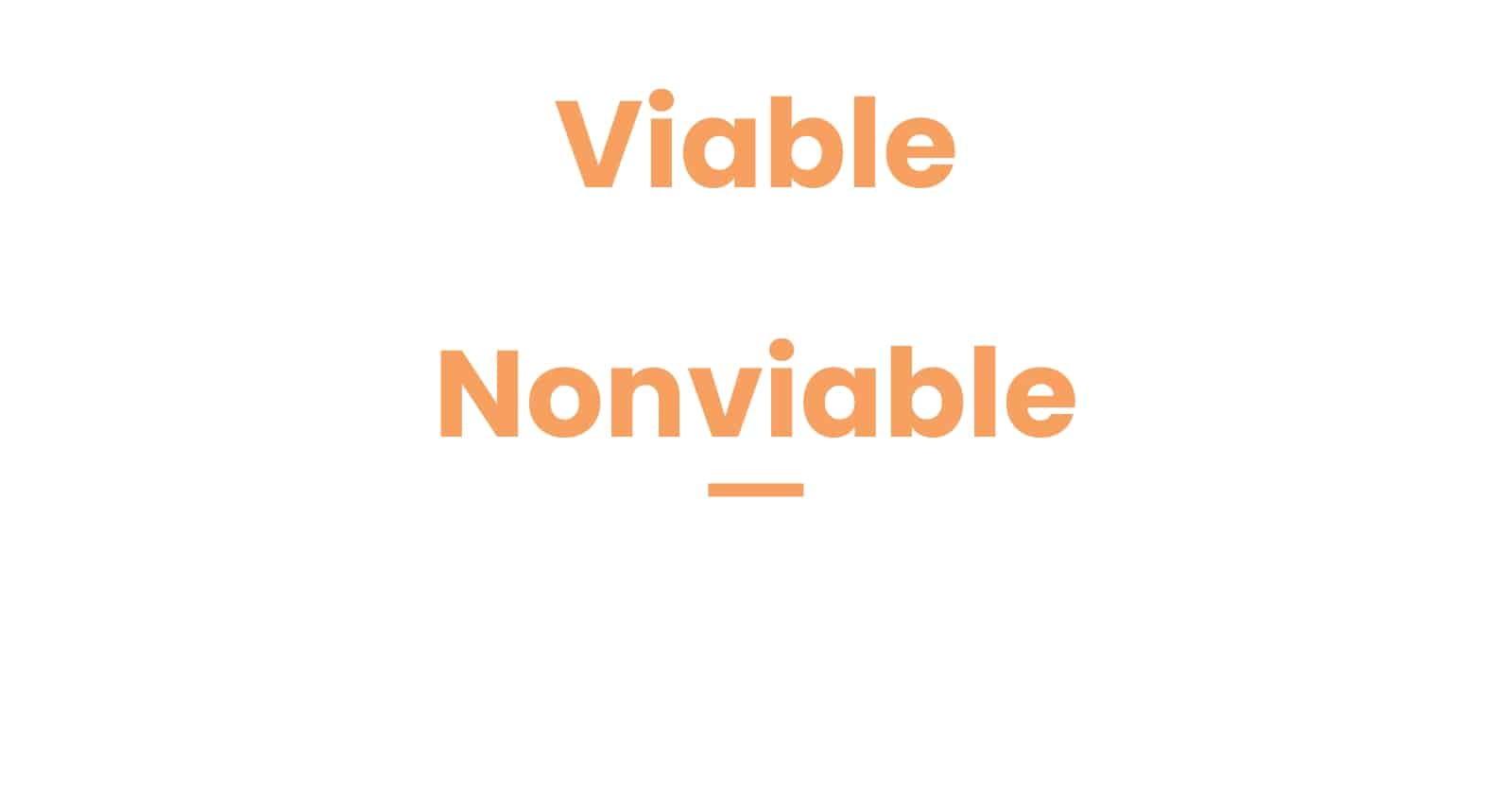 viable-vs-nonviable-fundamental-differences-of-these-terms