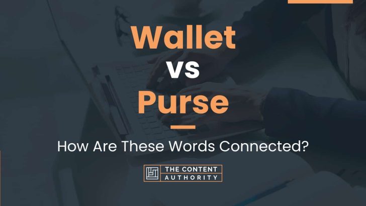 Wallet vs Purse: How Are These Words Connected?