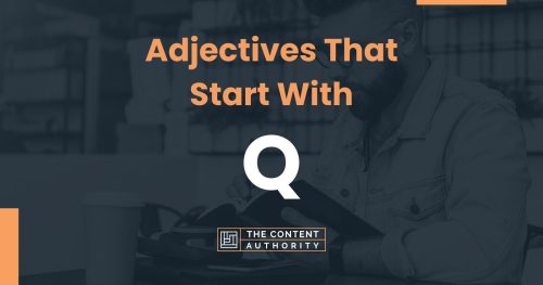 adjectives that start with Q
