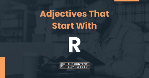 adjectives that start with R