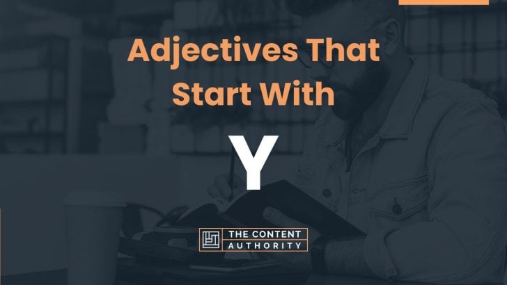 220+ Adjectives That Start With Y (Many Categories)