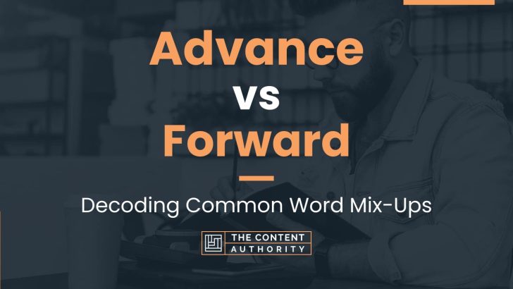 Advance vs Forward: Decoding Common Word Mix-Ups
