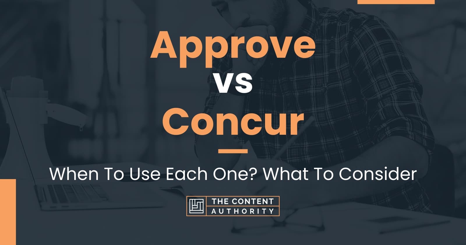 Approve Vs Concur