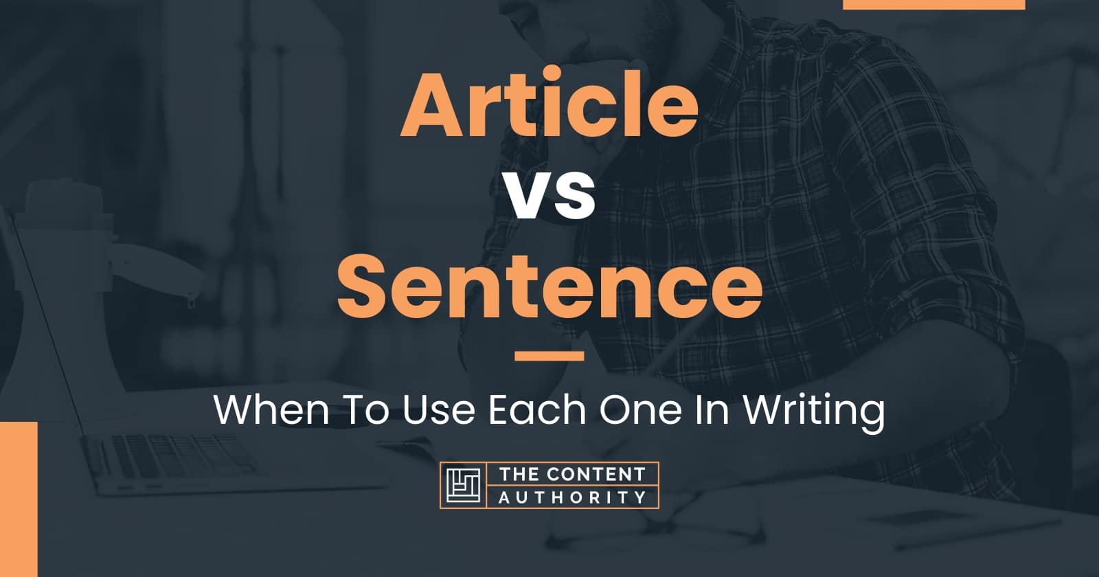 article vs speech