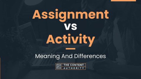 assignment vs exercise