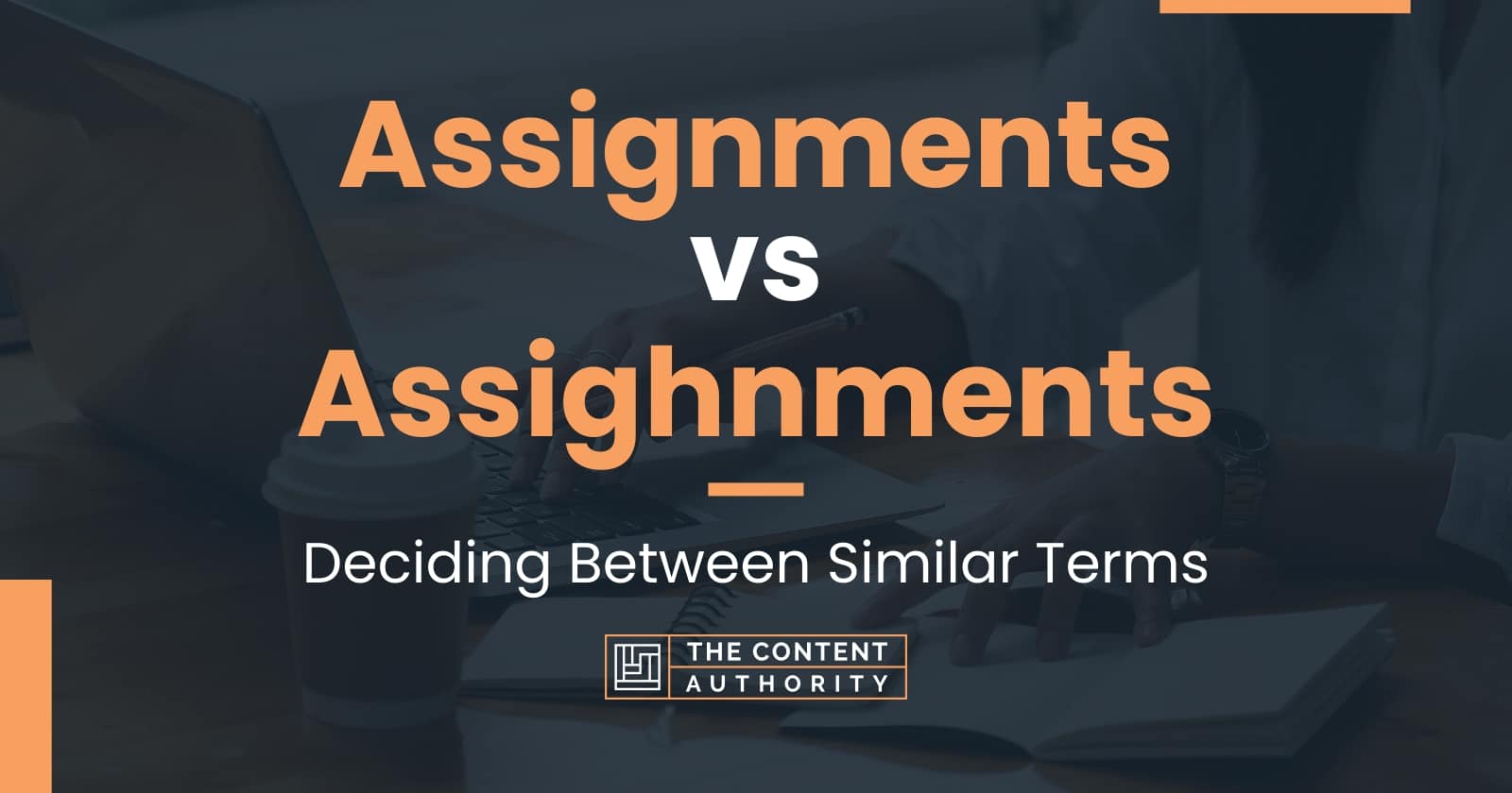 assignments vs tests