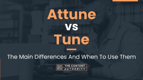 Attune vs Tune: The Main Differences And When To Use Them