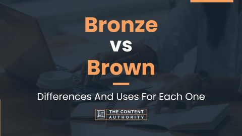 Bronze vs Brown: Differences And Uses For Each One