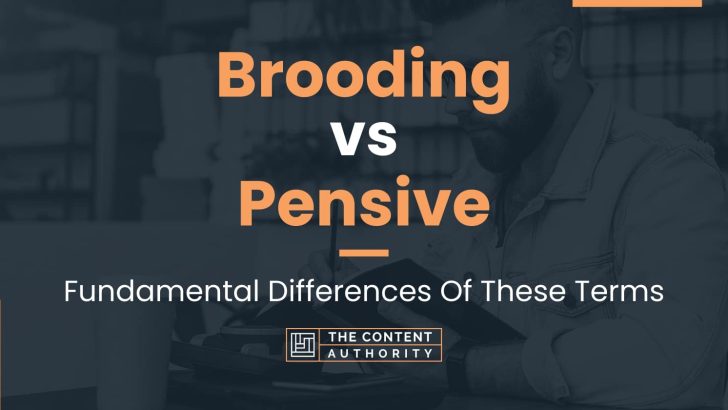 Brooding vs Pensive: Fundamental Differences Of These Terms