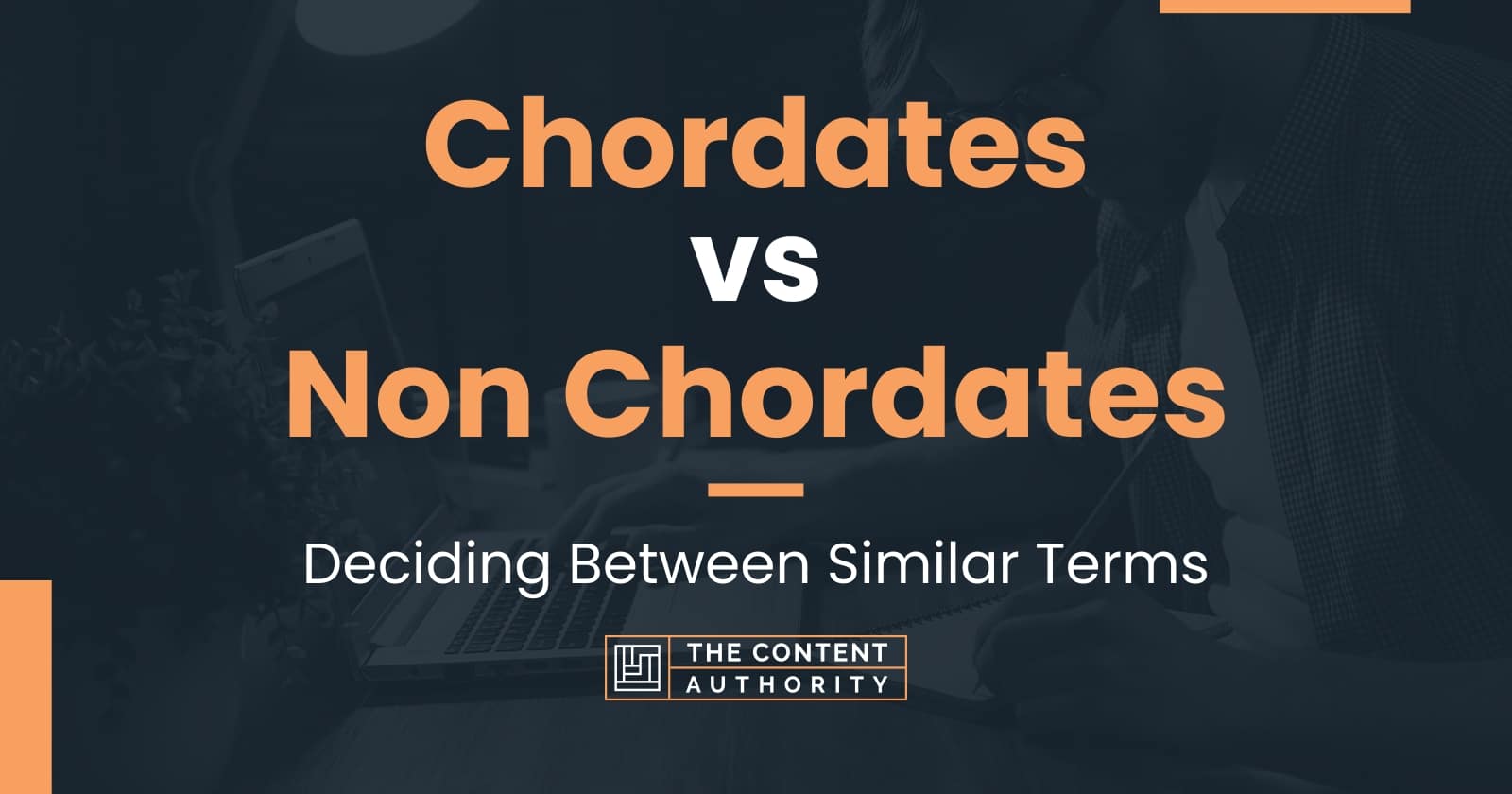 Chordates vs Non Chordates: Deciding Between Similar Terms