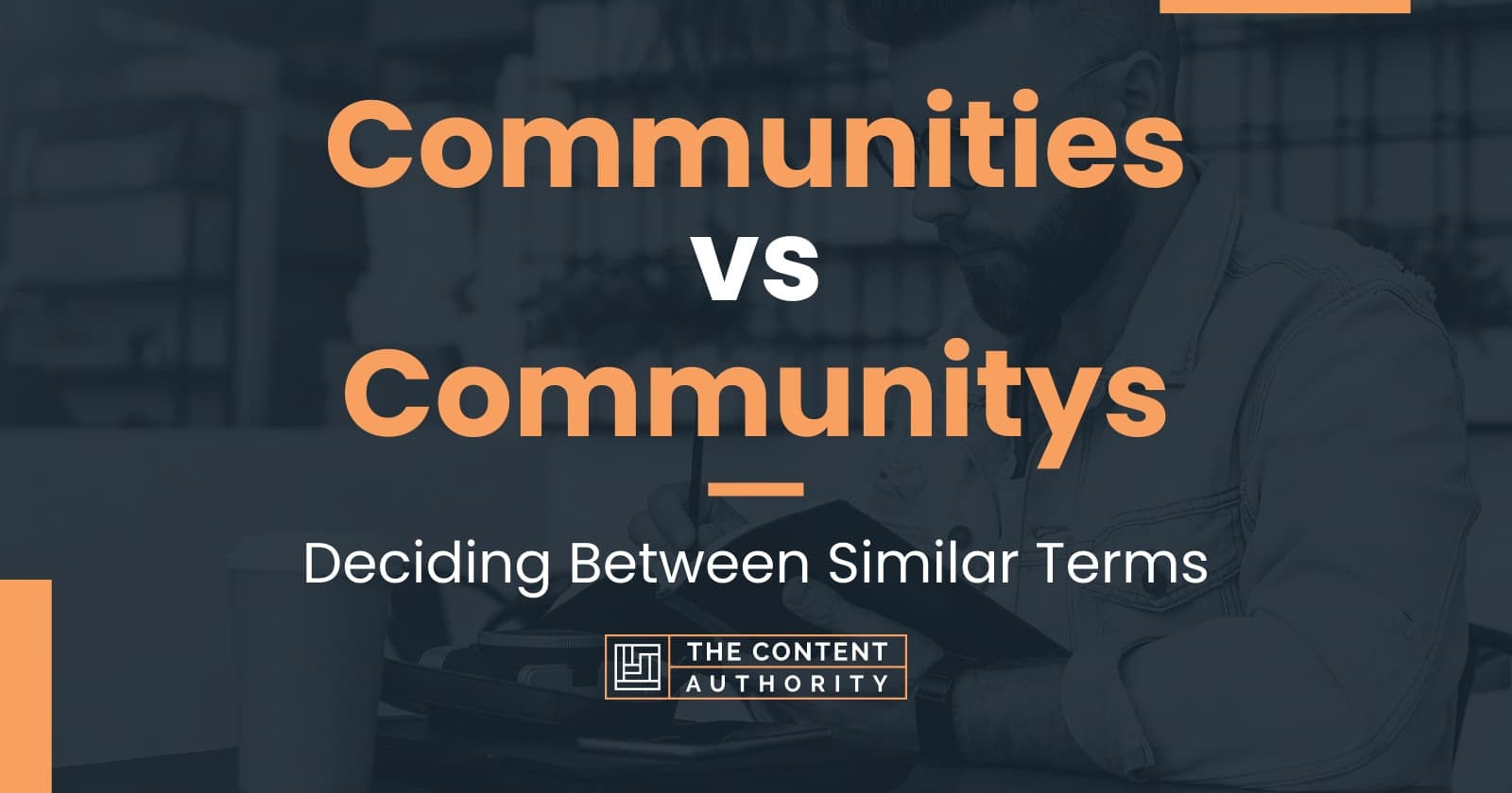 Communitys oder communities