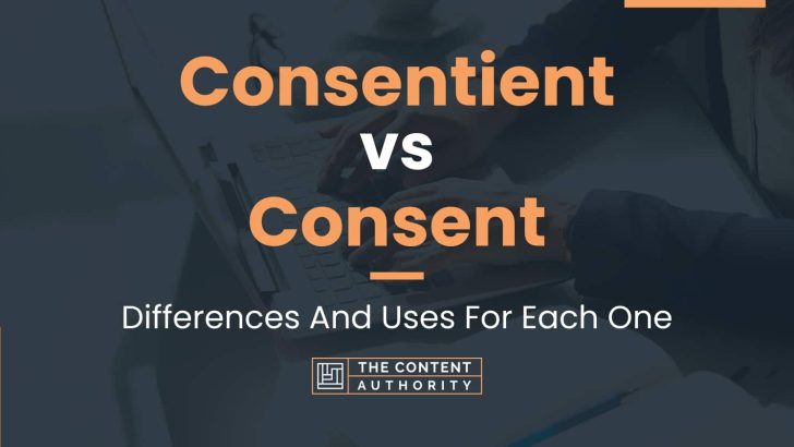 Consentient Vs Consent Differences And Uses For Each One consentient-vs-consent-differences-and-uses-for-each-one