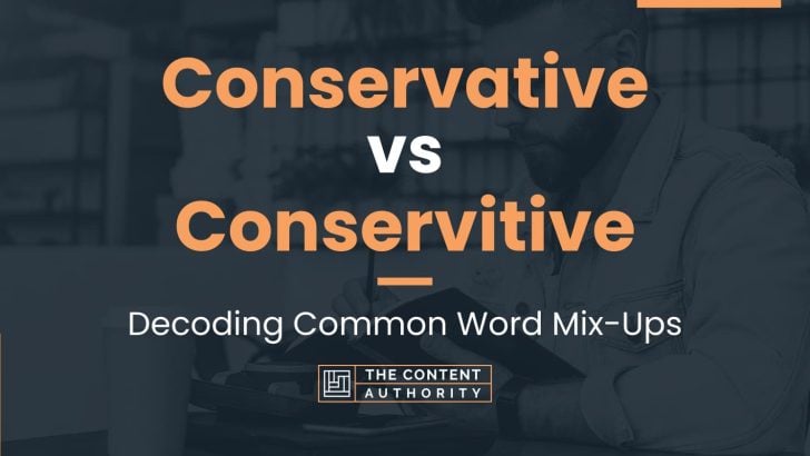 Conservative vs Conservitive: Decoding Common Word Mix-Ups