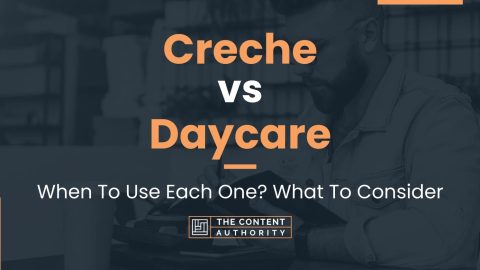 Creche vs Daycare: When To Use Each One? What To Consider