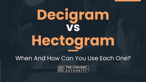 Decigram vs Hectogram: When And How Can You Use Each One?