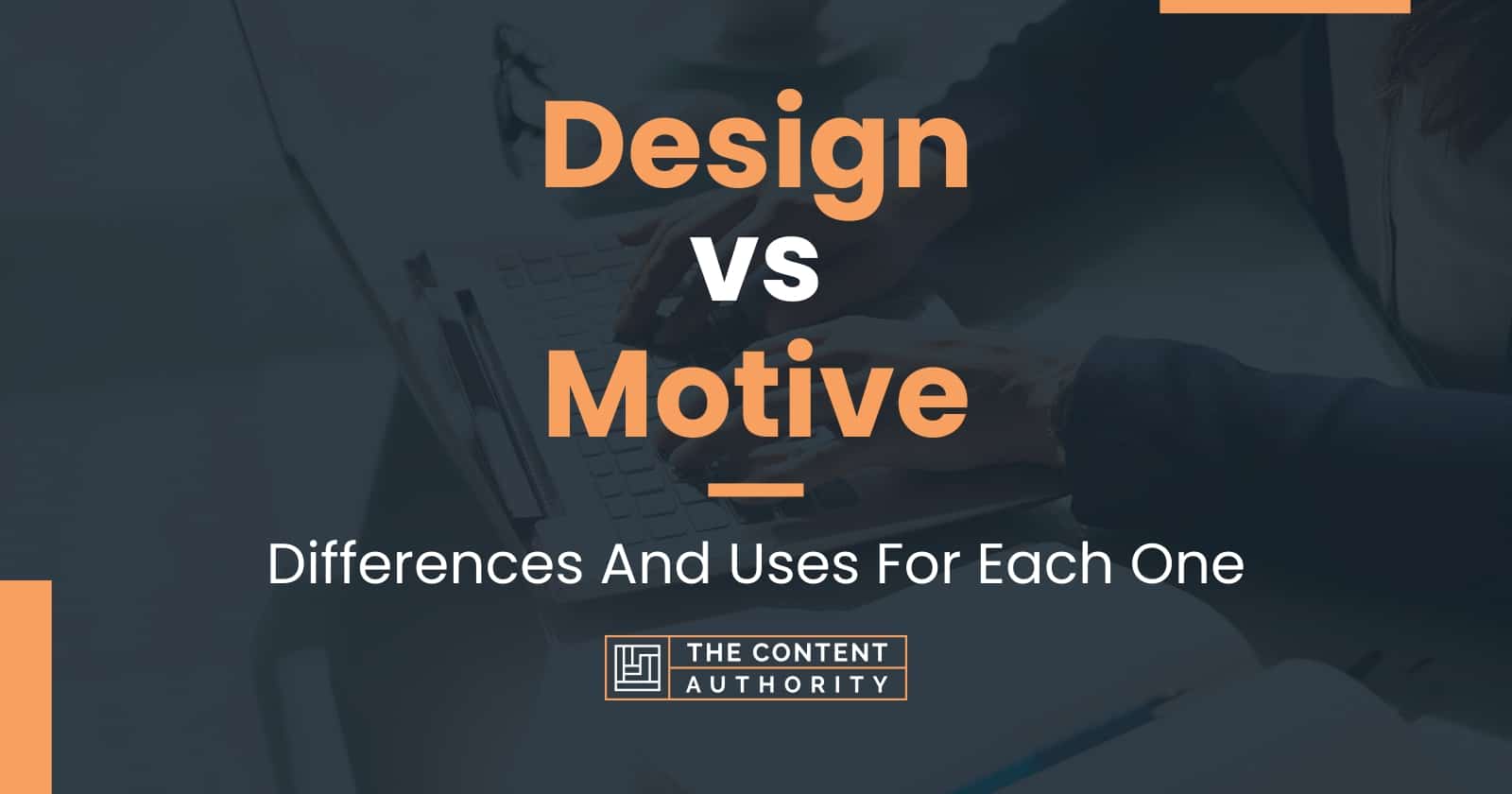 motive vs thesis