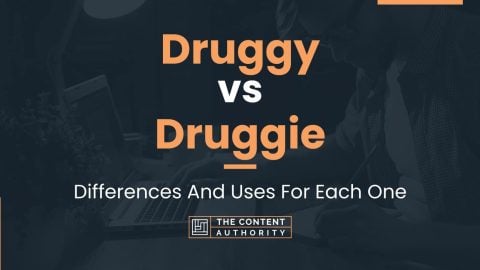 Druggy vs Druggie: Differences And Uses For Each One