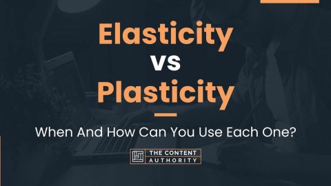 Elasticity vs Plasticity: When And How Can You Use Each One?