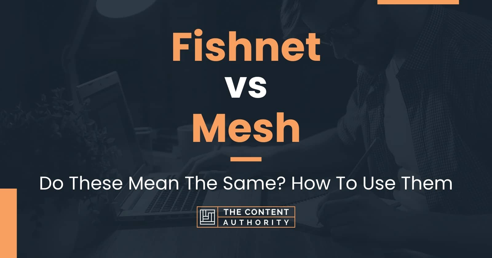 vs Mesh Do These Mean The Same? How To Use Them