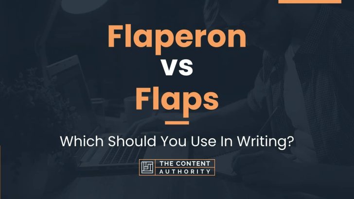 Flaperon vs Flaps: Which Should You Use In Writing?