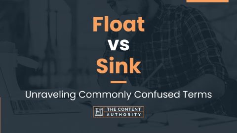 Float vs Sink: Unraveling Commonly Confused Terms