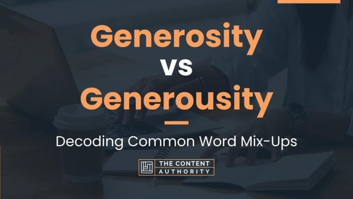 Generosity vs Generousity: Decoding Common Word Mix-Ups