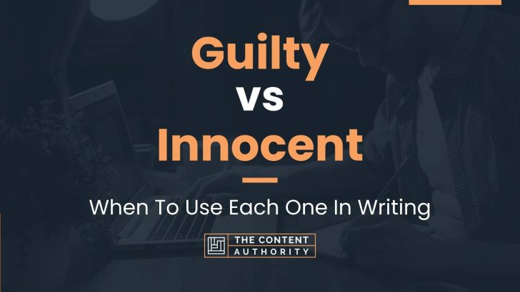 the guilty innocent book review