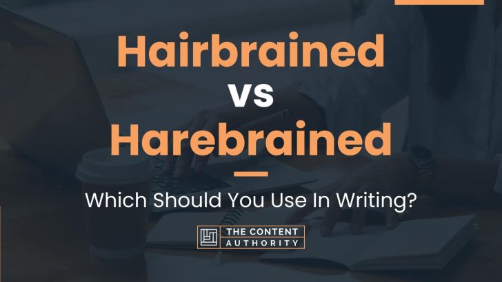 Hairbrained vs Harebrained: Which Should You Use In Writing?