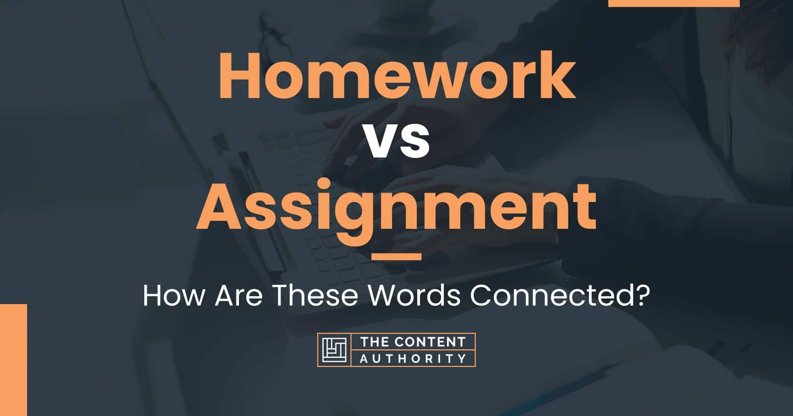 is the difference between homework and assignment