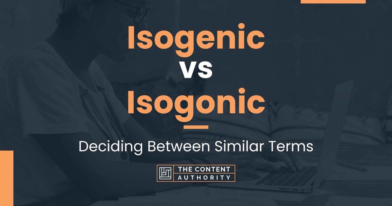 Isogenic vs Isogonic: Deciding Between Similar Terms