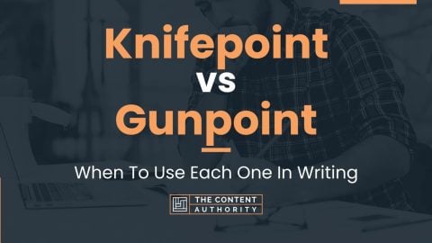 Knifepoint vs Gunpoint: When To Use Each One In Writing