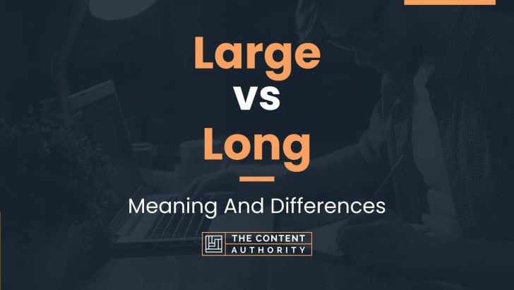 Large vs Long: Meaning And Differences
