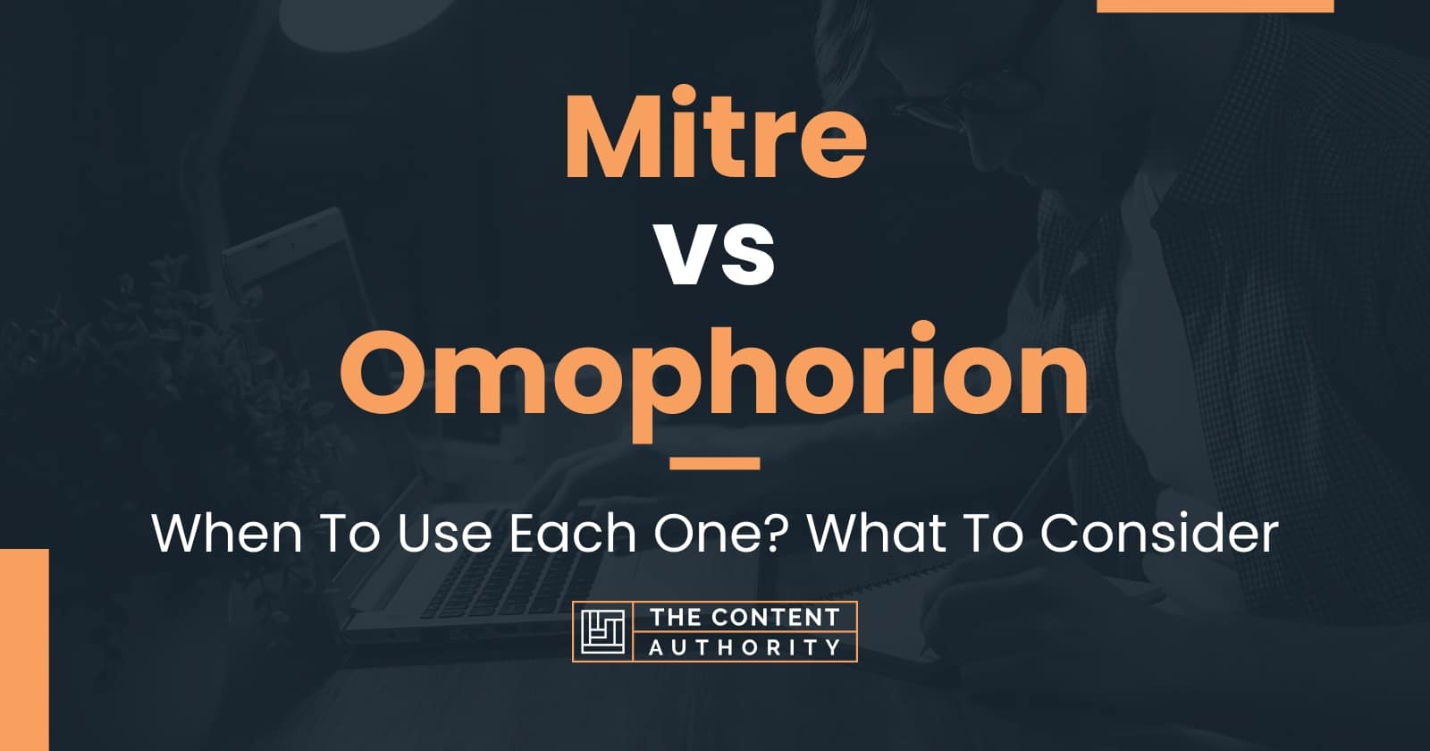 Mitre vs Omophorion: When To Use Each One? What To Consider