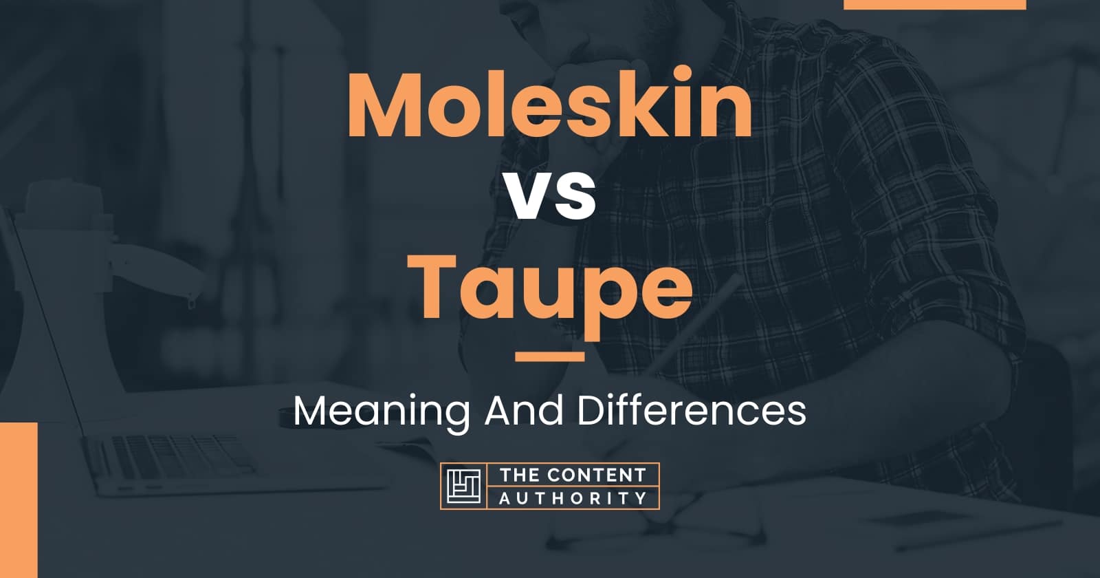Moleskin vs Taupe Meaning And Differences