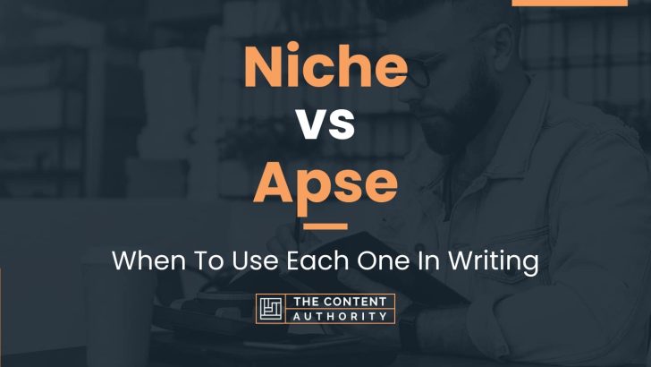 Niche vs Apse: When To Use Each One In Writing