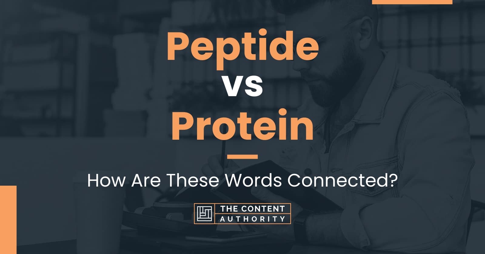 Peptide vs Protein: How Are These Words Connected?