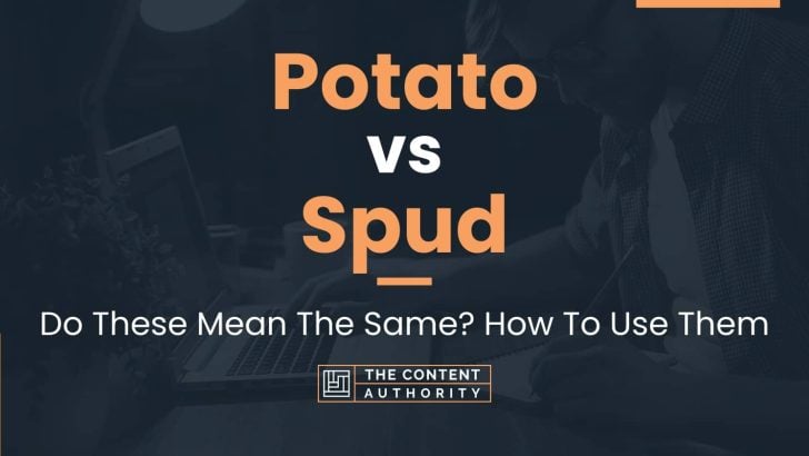 Potato vs Spud: Do These Mean The Same? How To Use Them