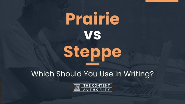 Prairie vs Steppe: Which Should You Use In Writing?