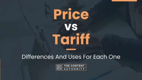 Price vs Tariff: Differences And Uses For Each One