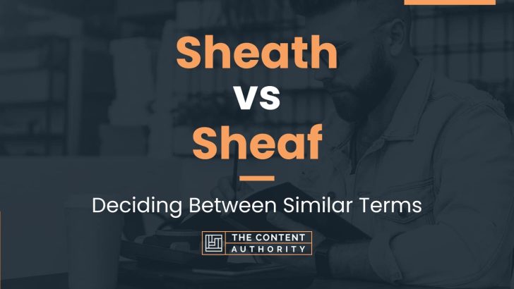 Sheath vs Sheaf: Deciding Between Similar Terms