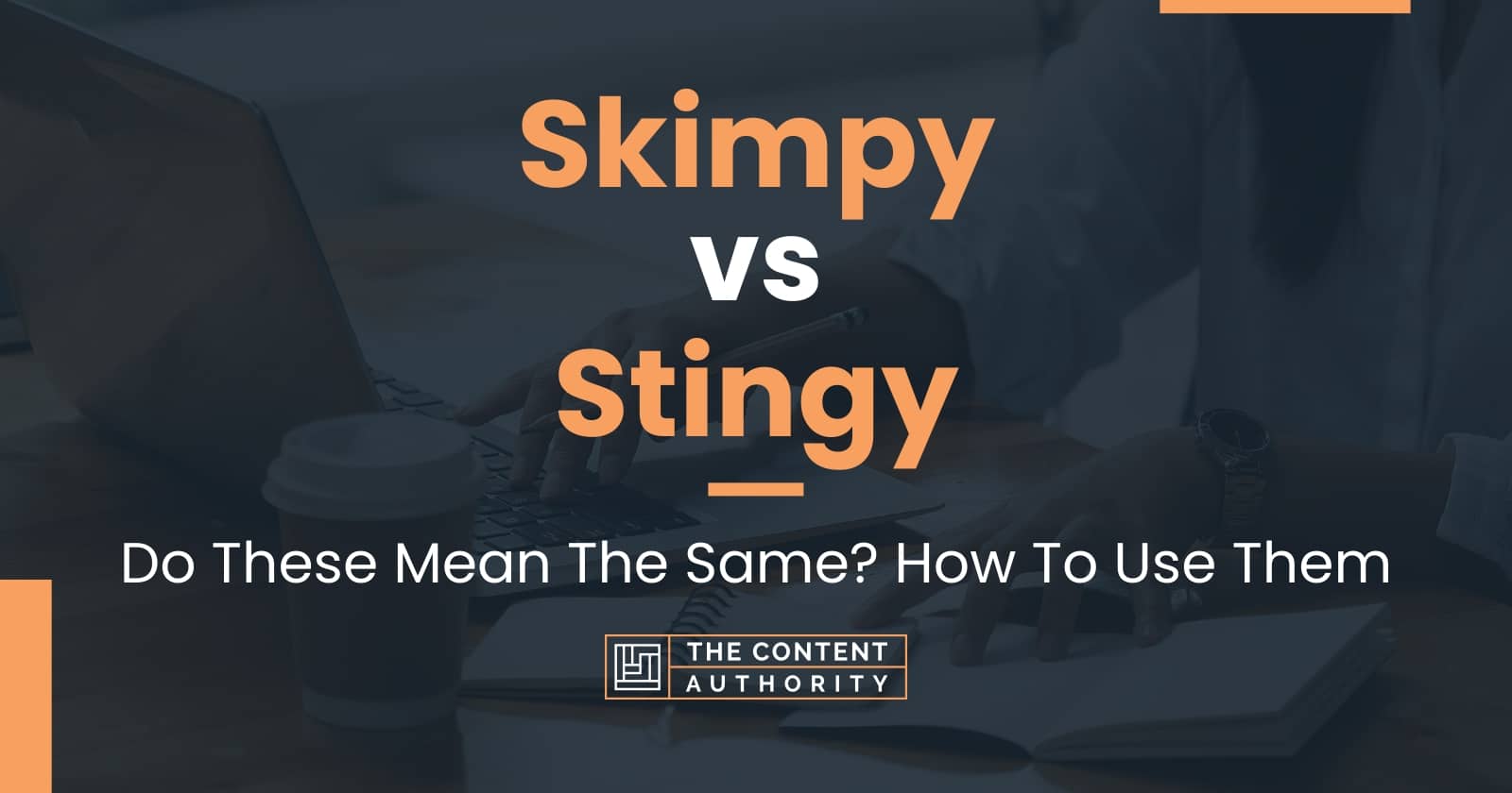 Skimpy vs Stingy: Do These Mean The Same? How To Use Them