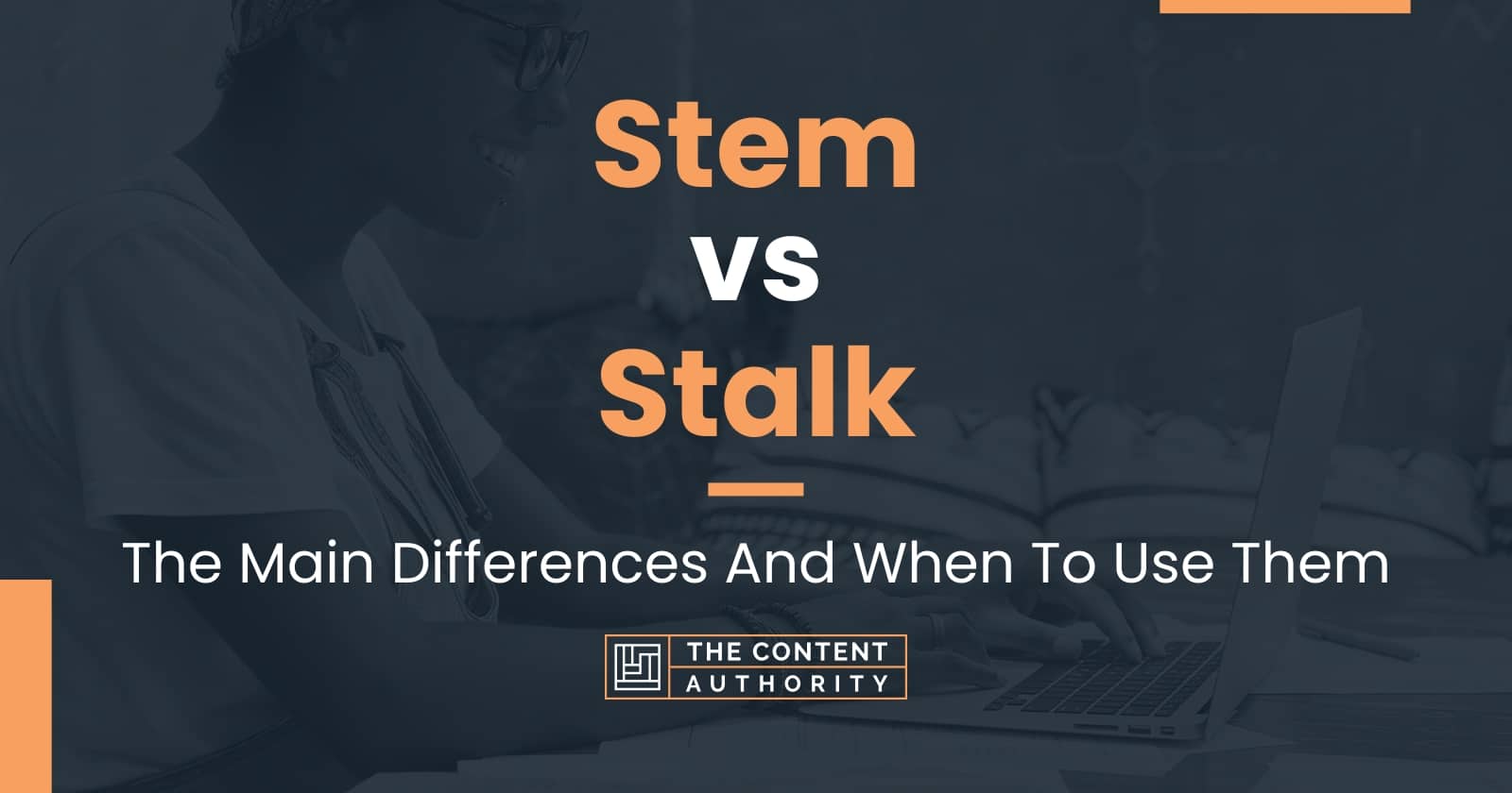 Stem Vs Stalk The Main Differences And When To Use Them