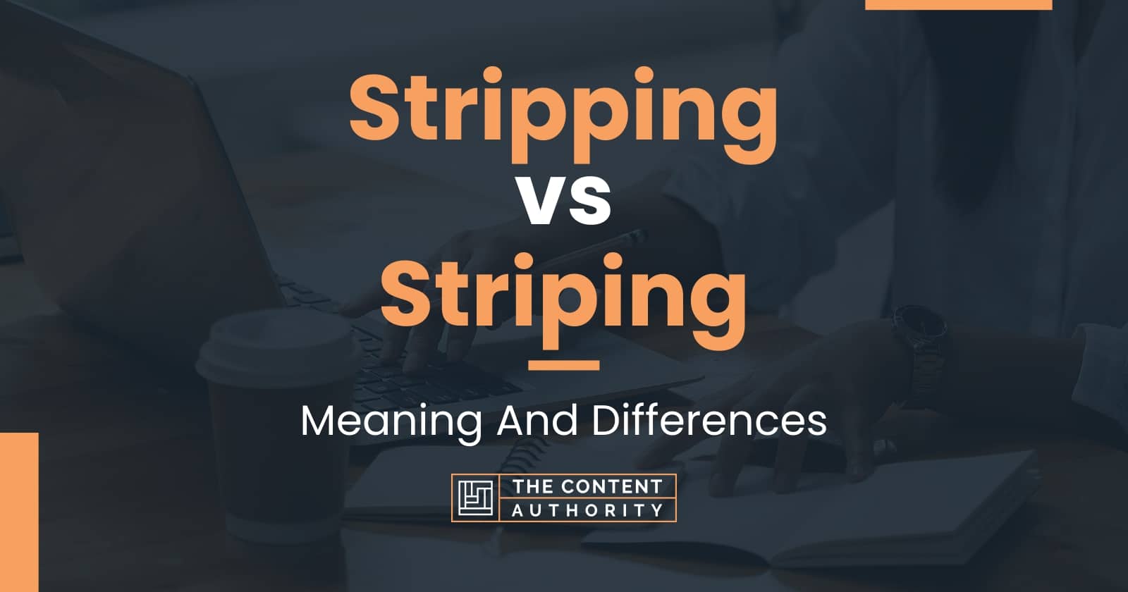 Striping Meaning In Construction