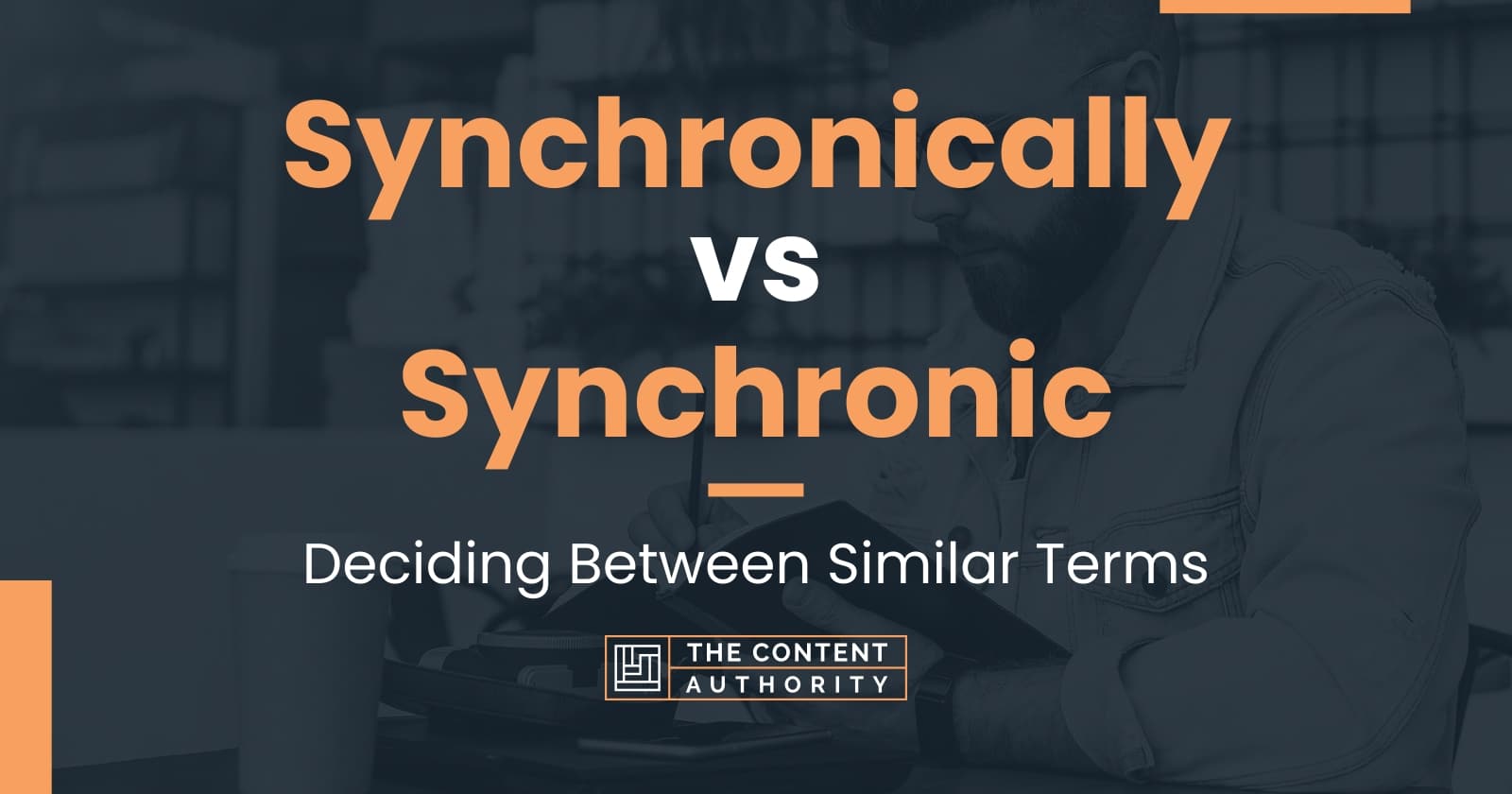 Synchronically vs Synchronic: Deciding Between Similar Terms