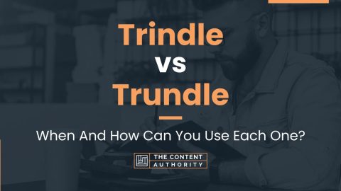 Trindle vs Trundle: When And How Can You Use Each One?