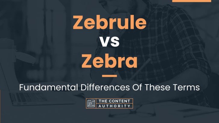 Zebrule vs Zebra: Fundamental Differences Of These Terms