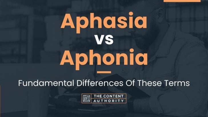 Aphasia vs Aphonia: Fundamental Differences Of These Terms