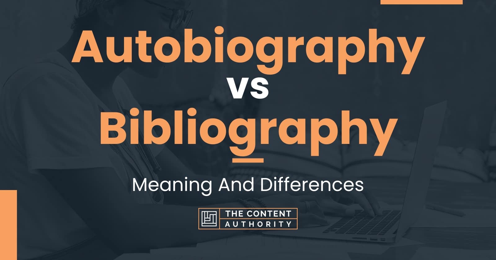 biography vs bibliography